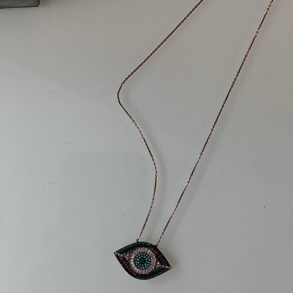 BLUE EYE Necklace - Picture 1 of 2